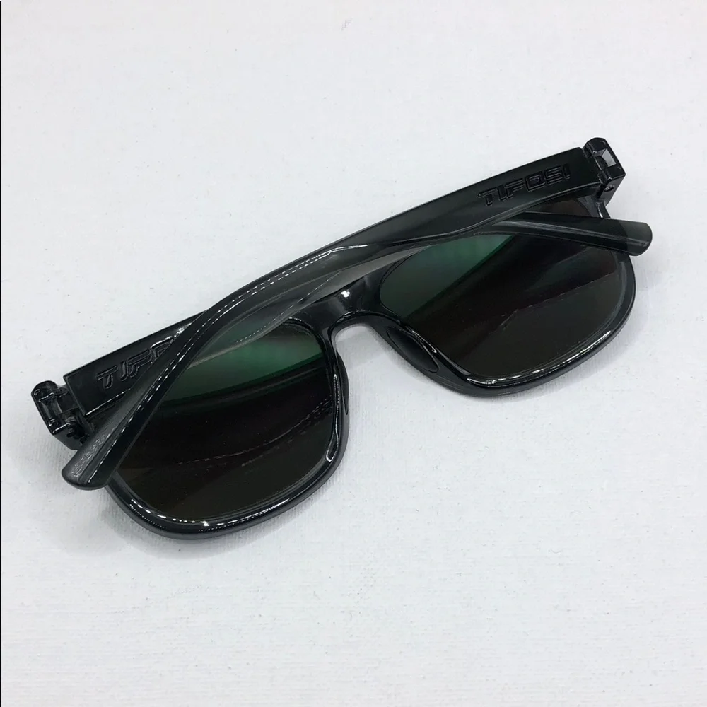 Tifosi Optics Swank Sunglasses Semi Sheer Smoke Frame Mirror Sunglasses UNISEX